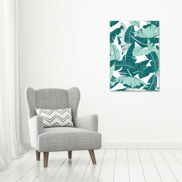 Print on acrylic Tropical leaves