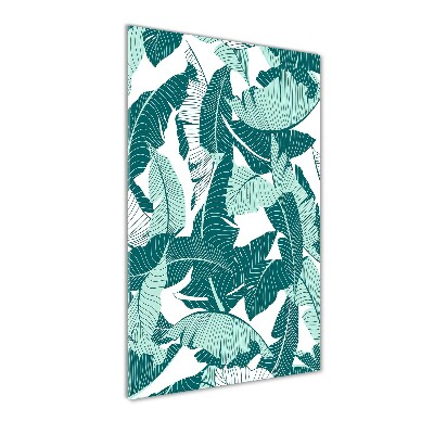 Print on acrylic Tropical leaves