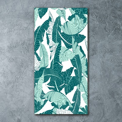 Print on acrylic Tropical leaves