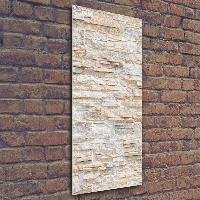 Acrylic print Brick wall