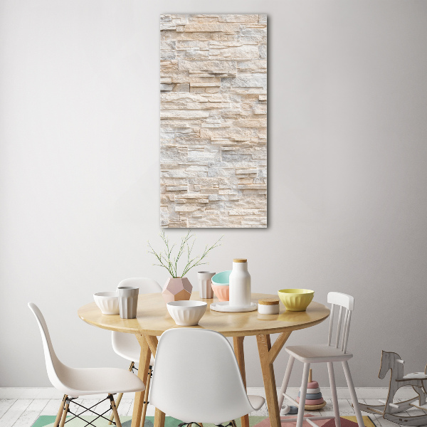 Acrylic print Brick wall