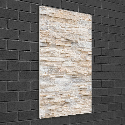 Acrylic print Brick wall