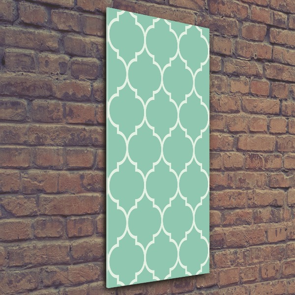 Acrylic print Moroccan background