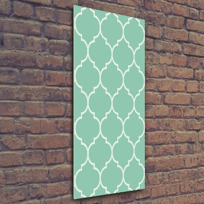 Acrylic print Moroccan background