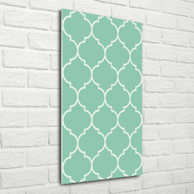 Acrylic print Moroccan background