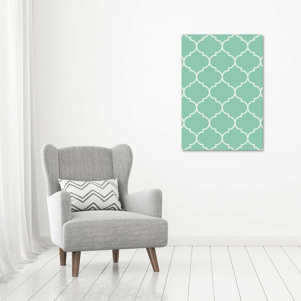 Acrylic print Moroccan background