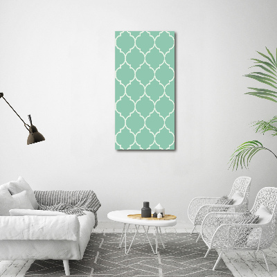 Acrylic print Moroccan background