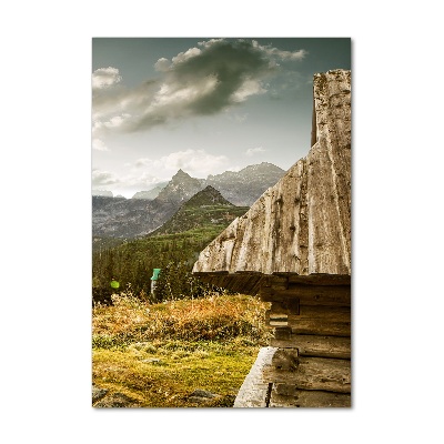 Acrylic wall art Sunset of the Tatra Mountains