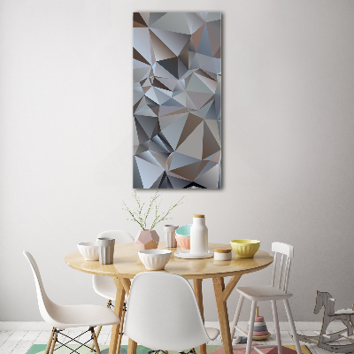 Acrylic print Abstraction of the triangle