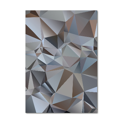 Acrylic print Abstraction of the triangle