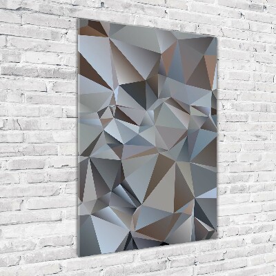 Acrylic print Abstraction of the triangle