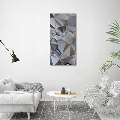 Acrylic print Abstraction of the triangle