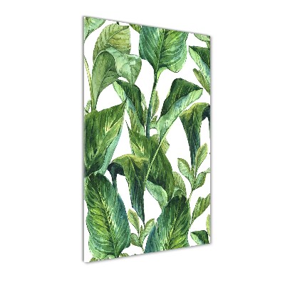 Print on acrylic Tropical leaves