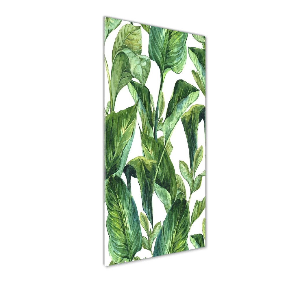 Print on acrylic Tropical leaves