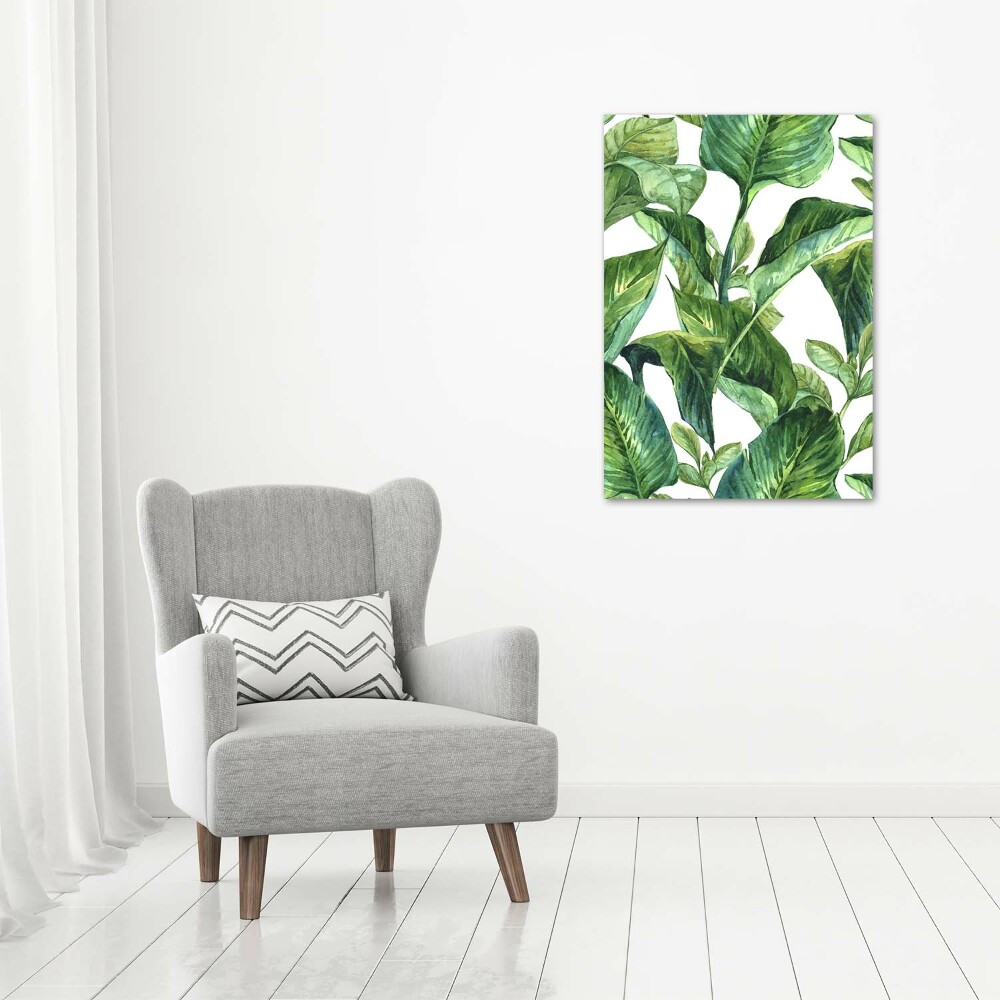 Print on acrylic Tropical leaves