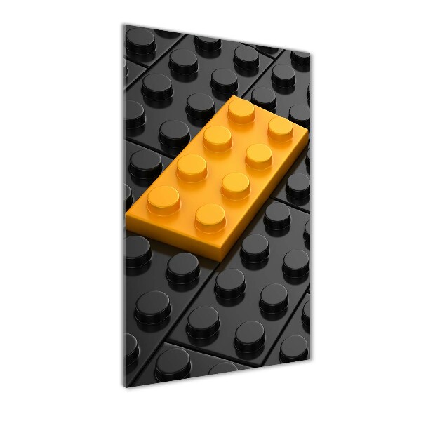 Print on acrylic Lego bricks