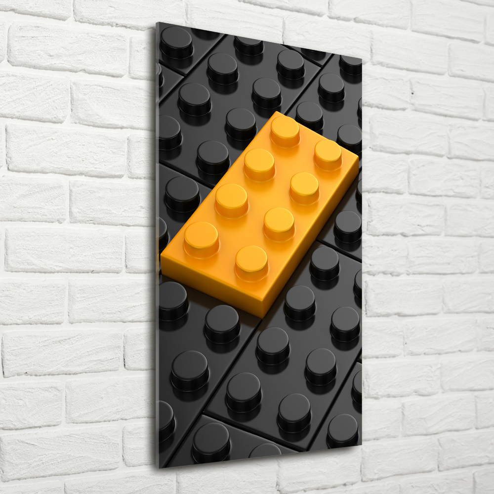 Print on acrylic Lego bricks