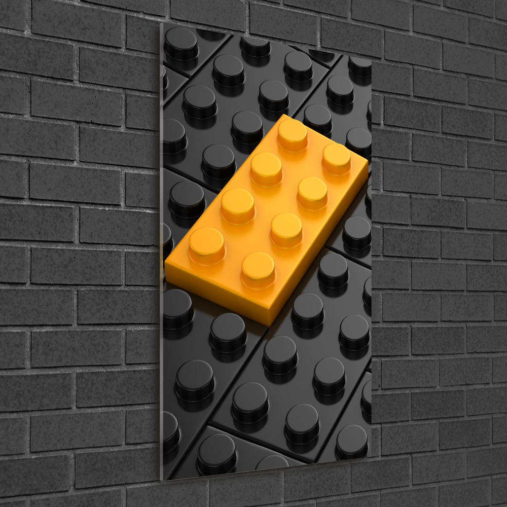 Print on acrylic Lego bricks