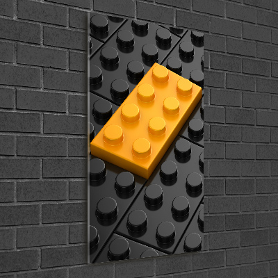 Print on acrylic Lego bricks