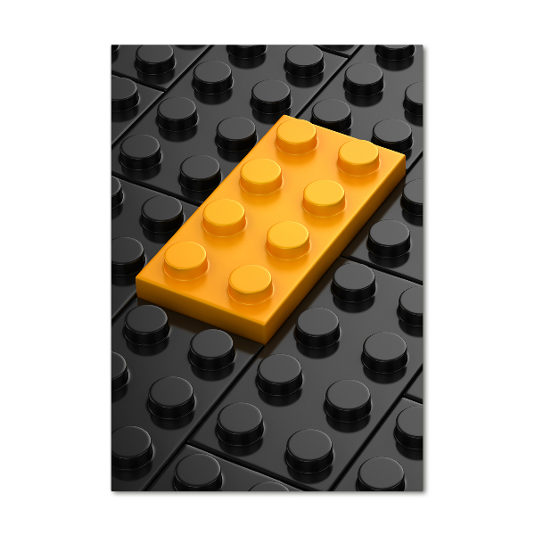 Print on acrylic Lego bricks