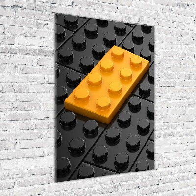 Print on acrylic Lego bricks