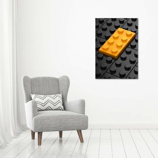 Print on acrylic Lego bricks