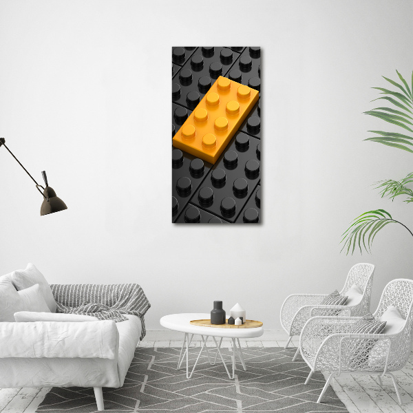 Print on acrylic Lego bricks