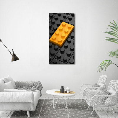 Print on acrylic Lego bricks