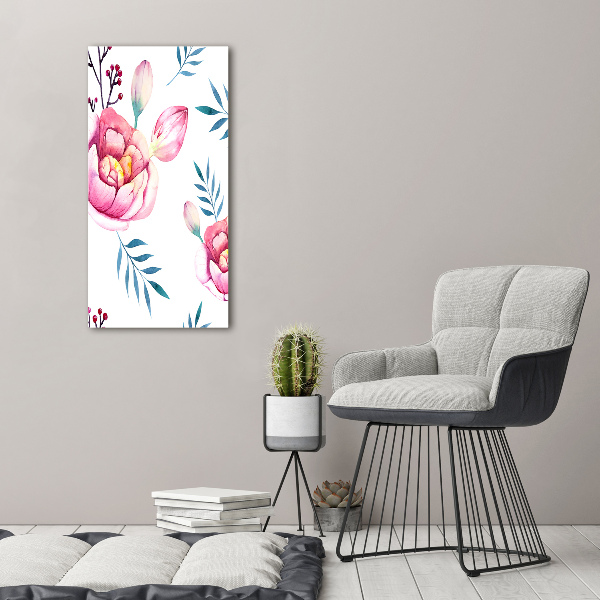 Print on acrylic Peonies