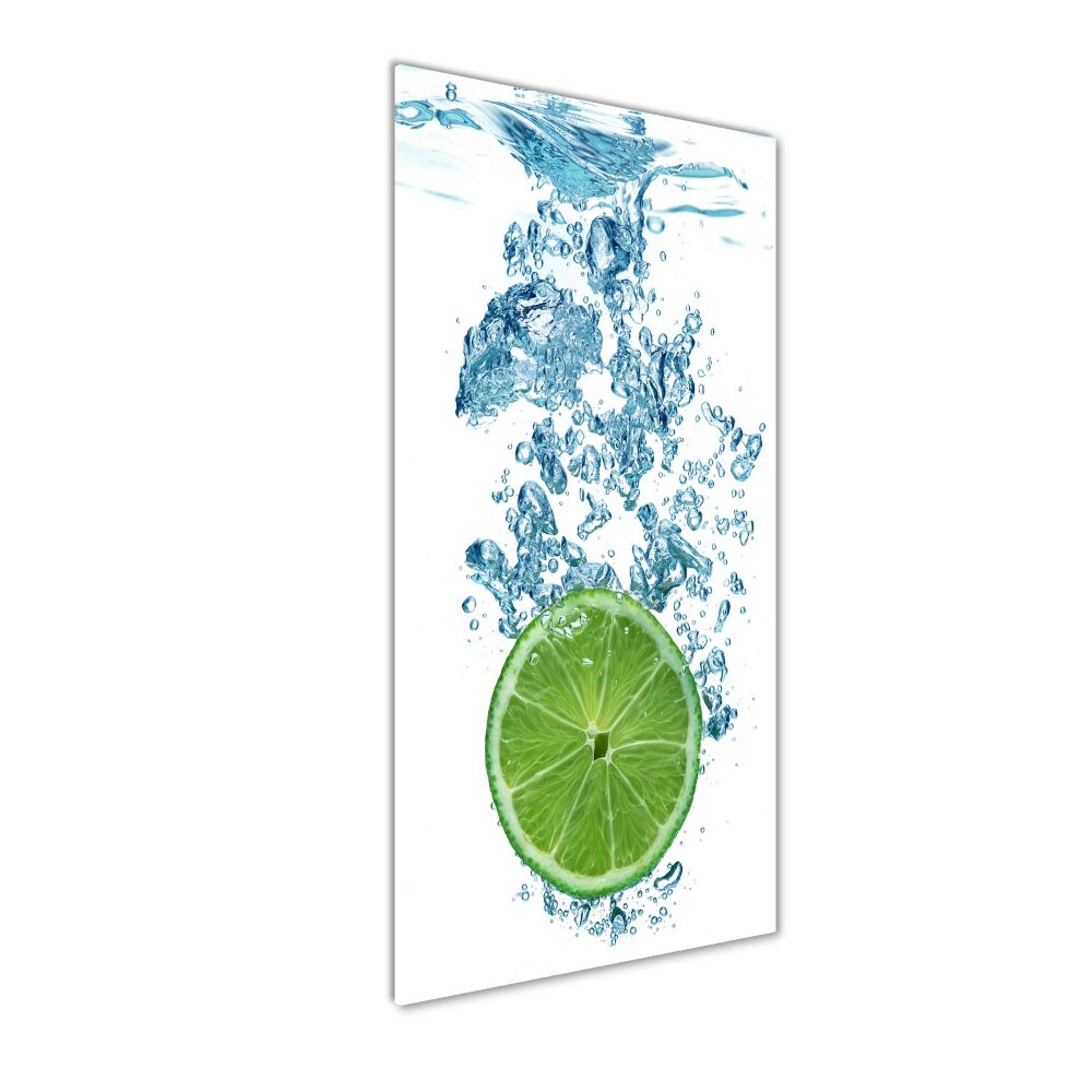 Print on acrylic glass Lime underwater