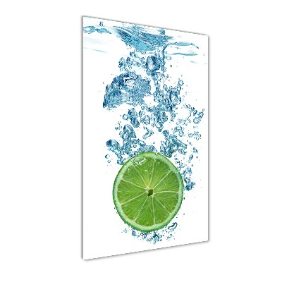 Print on acrylic glass Lime underwater