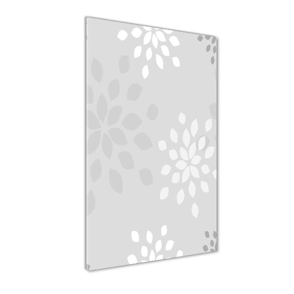 Wall art acrylic Floral pattern