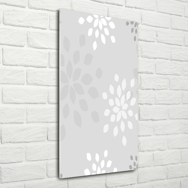 Wall art acrylic Floral pattern