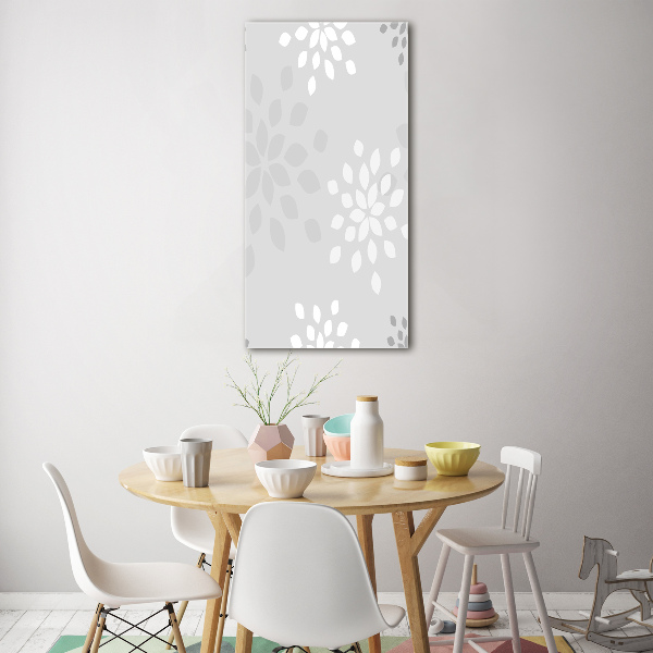 Wall art acrylic Floral pattern