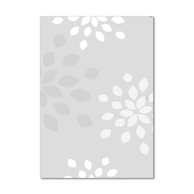 Wall art acrylic Floral pattern