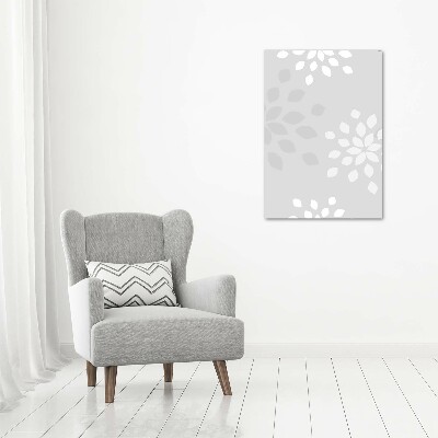 Wall art acrylic Floral pattern