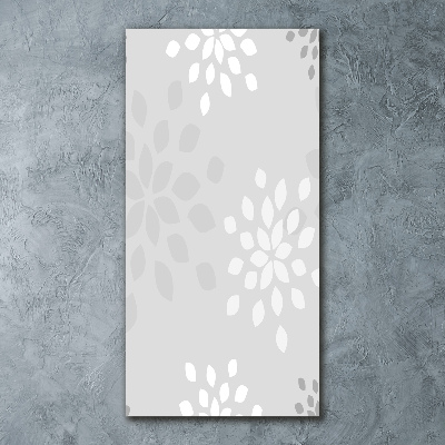 Wall art acrylic Floral pattern