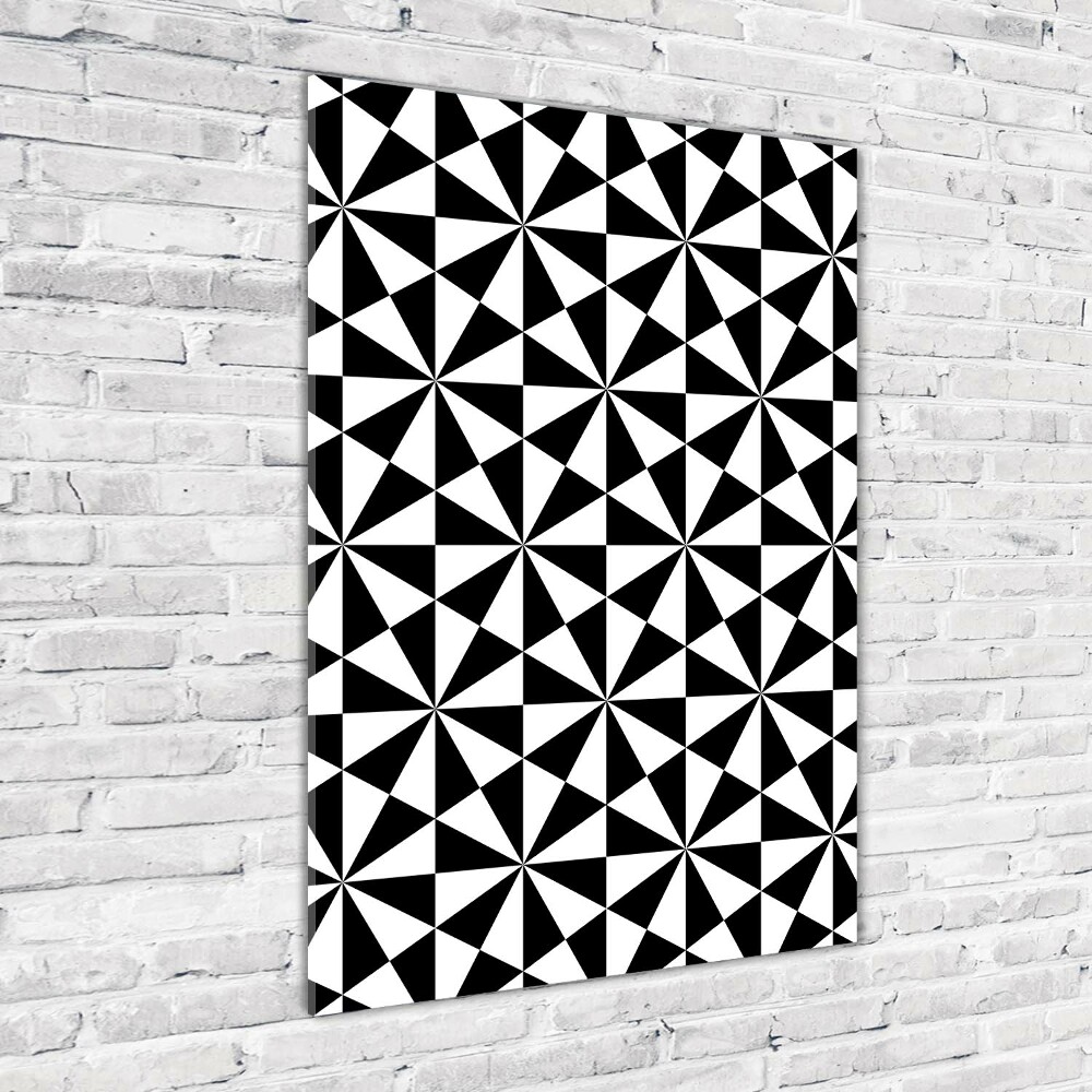 Acrylic print Geometric background