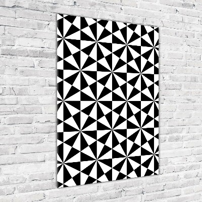 Acrylic print Geometric background