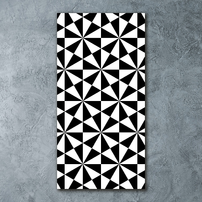 Acrylic print Geometric background