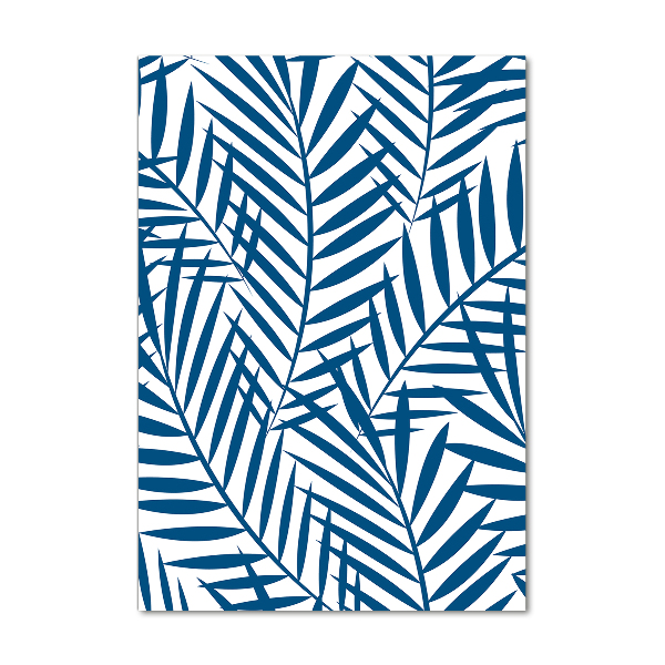 Wall art acrylic Tropical leaves