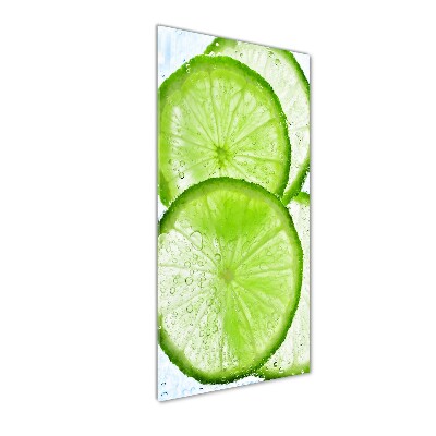 Print on acrylic glass Lime underwater