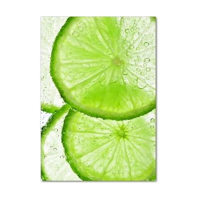 Print on acrylic glass Lime underwater