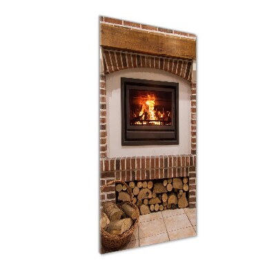 Wall art acrylic Fireplace