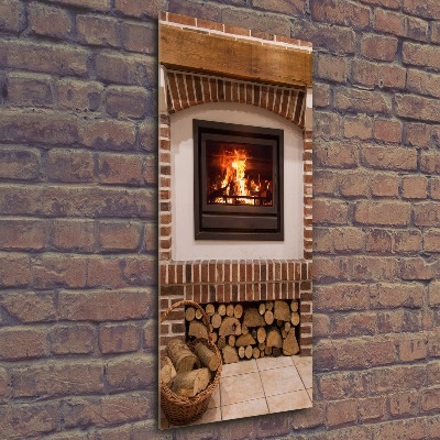 Wall art acrylic Fireplace