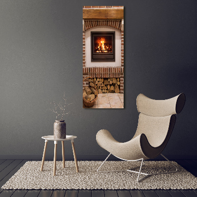 Wall art acrylic Fireplace