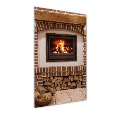 Wall art acrylic Fireplace