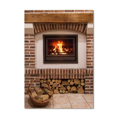 Wall art acrylic Fireplace