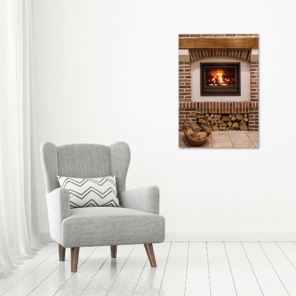 Wall art acrylic Fireplace