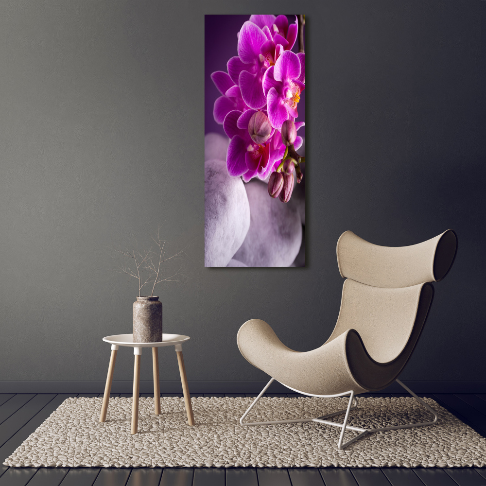 Print on acrylic Pink orchid